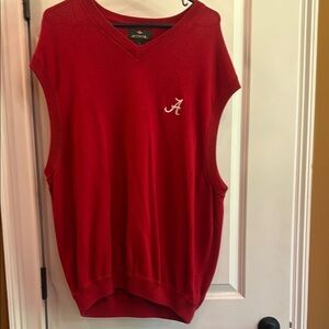 Antigua Crimson Knit Vest